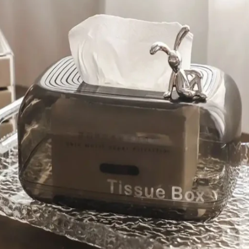 Transparent Acrylic Tissue Box
