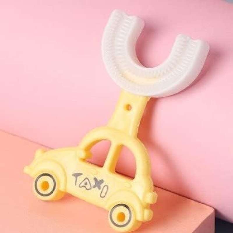 Childrens Toothbrush U & Car shaped Baby Toothbrush