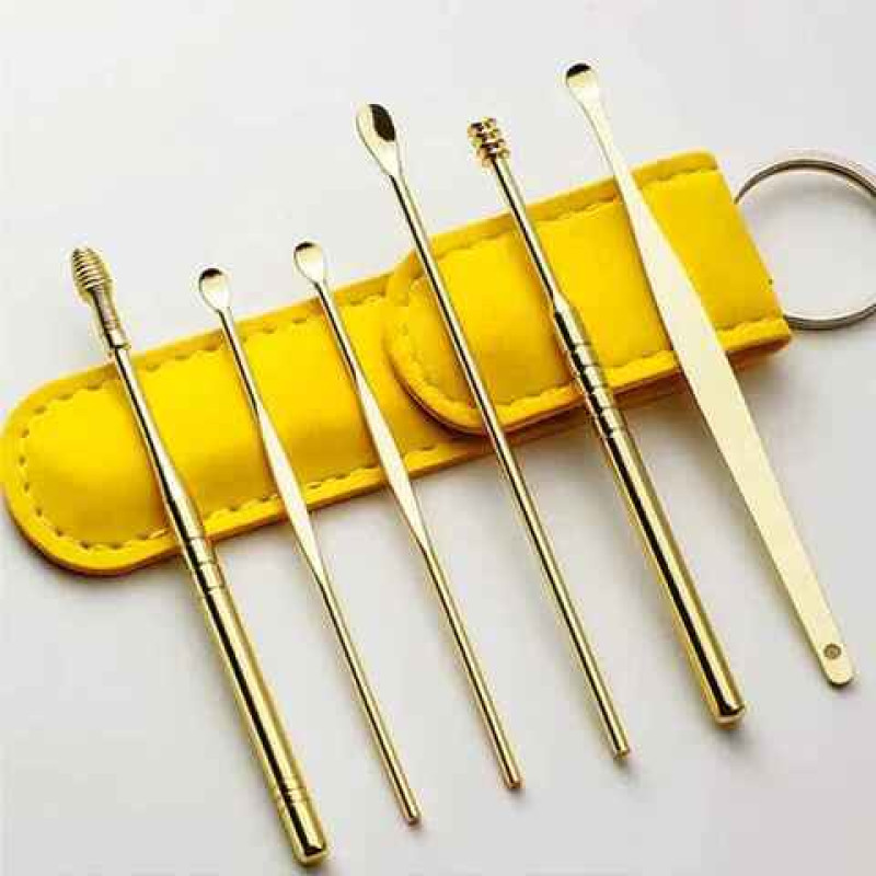 Stainless Steel Ear Wax Removal Kit Effective Earpick & Ear Wax Picker