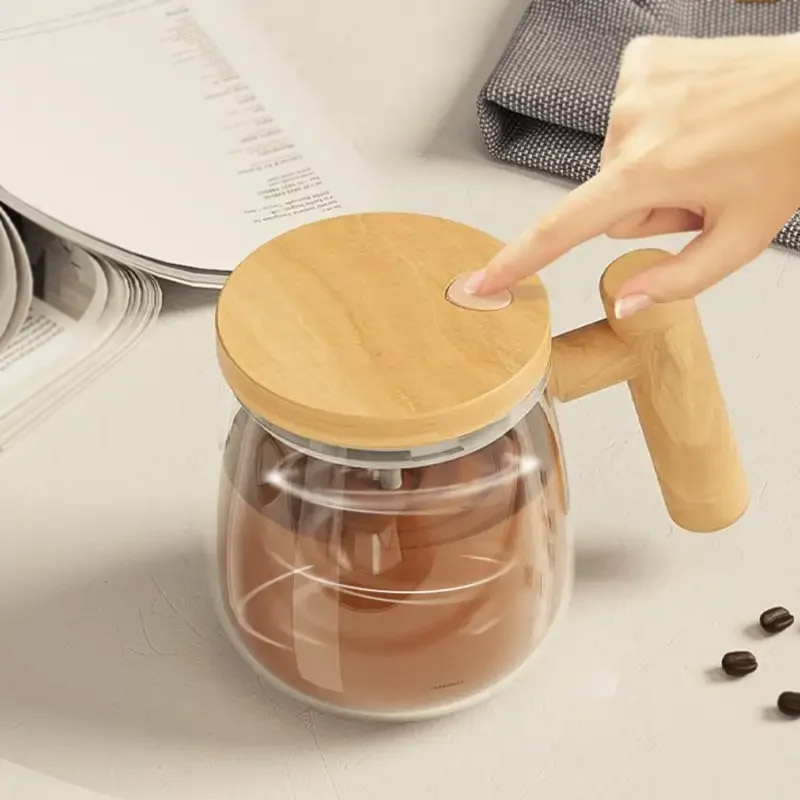 Automatic Self-Stirring Coffee Mug - Perfect for Latte, Milk, and Beverages