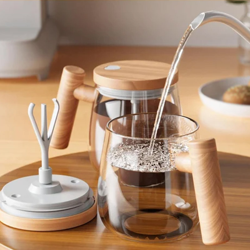 Automatic Self-Stirring Coffee Mug - Perfect for Latte, Milk, and Beverages