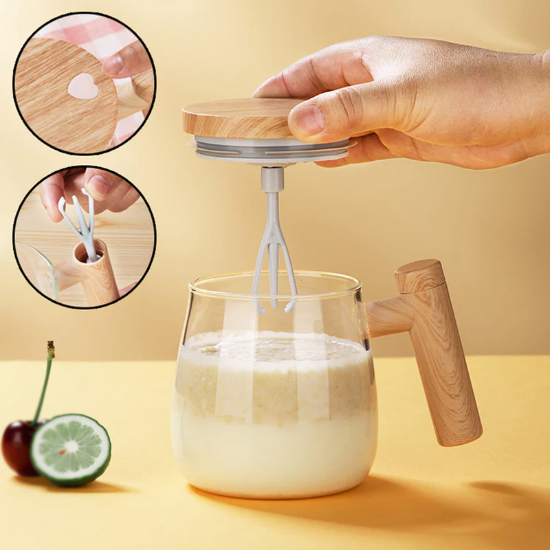 Automatic Self-Stirring Coffee Mug - Perfect for Latte, Milk, and Beverages