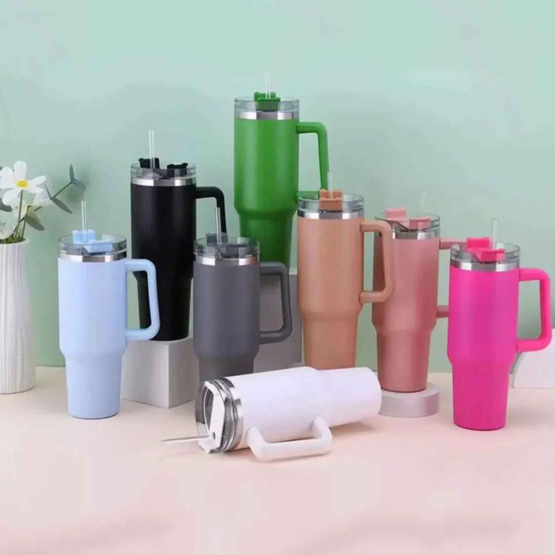 Stainless Steel Double Wall Vacuum Insulated Tumbler - Perfect for Hot & Cold Beverages