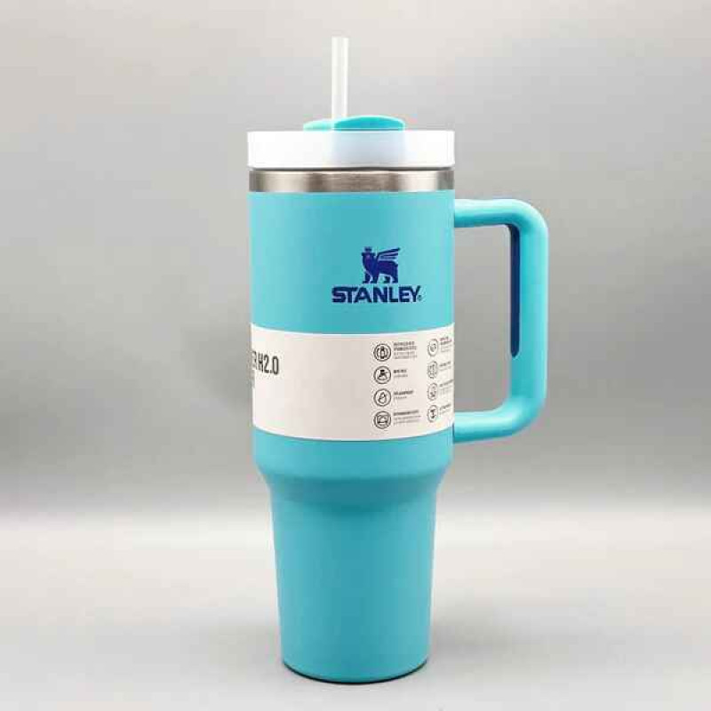Stanley Vacuum Insulated Tumbler with Lid and Durable Straw