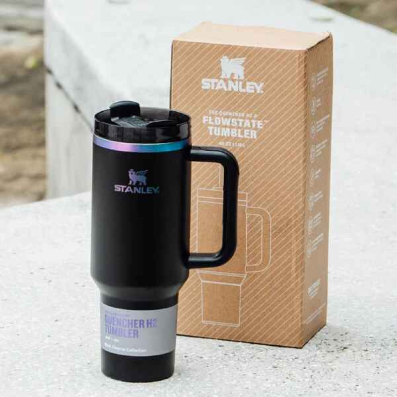 Stanley Vacuum Insulated Tumbler with Lid and Durable Straw