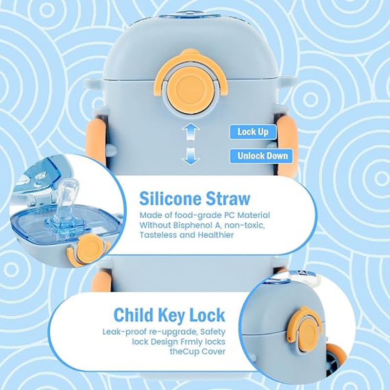 Fun Bus-Shaped Water Bottle for Kids