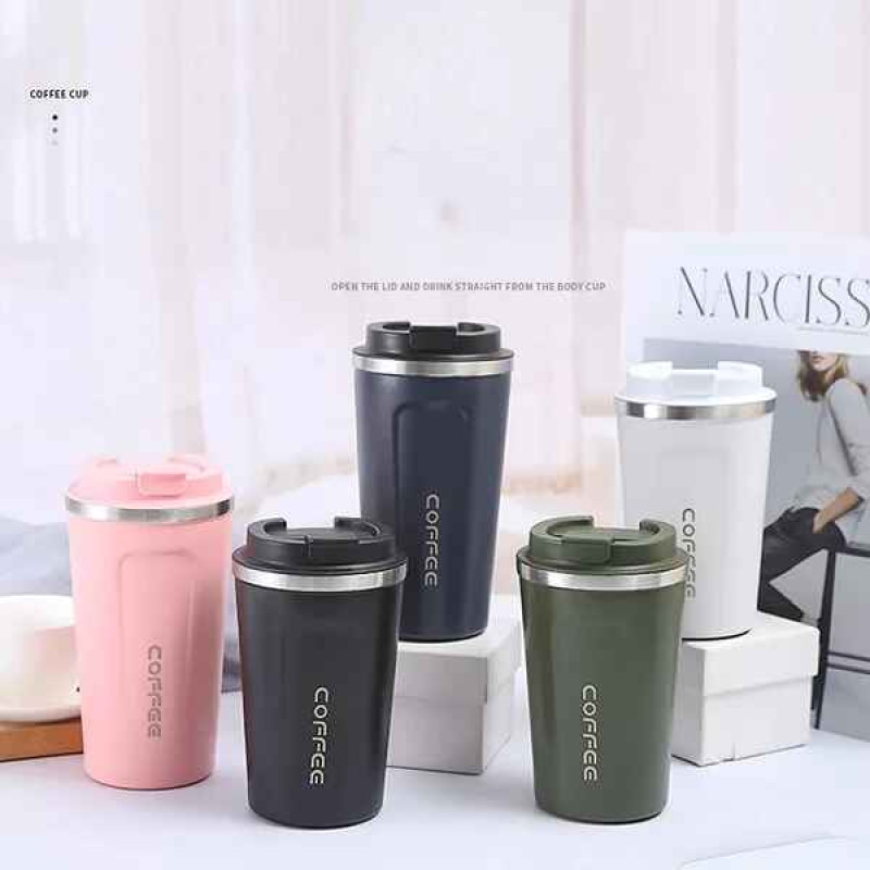 380/510ml Stainless Steel Smart Thermos Mug – Ideal Thermal Cup for Coffee Lovers