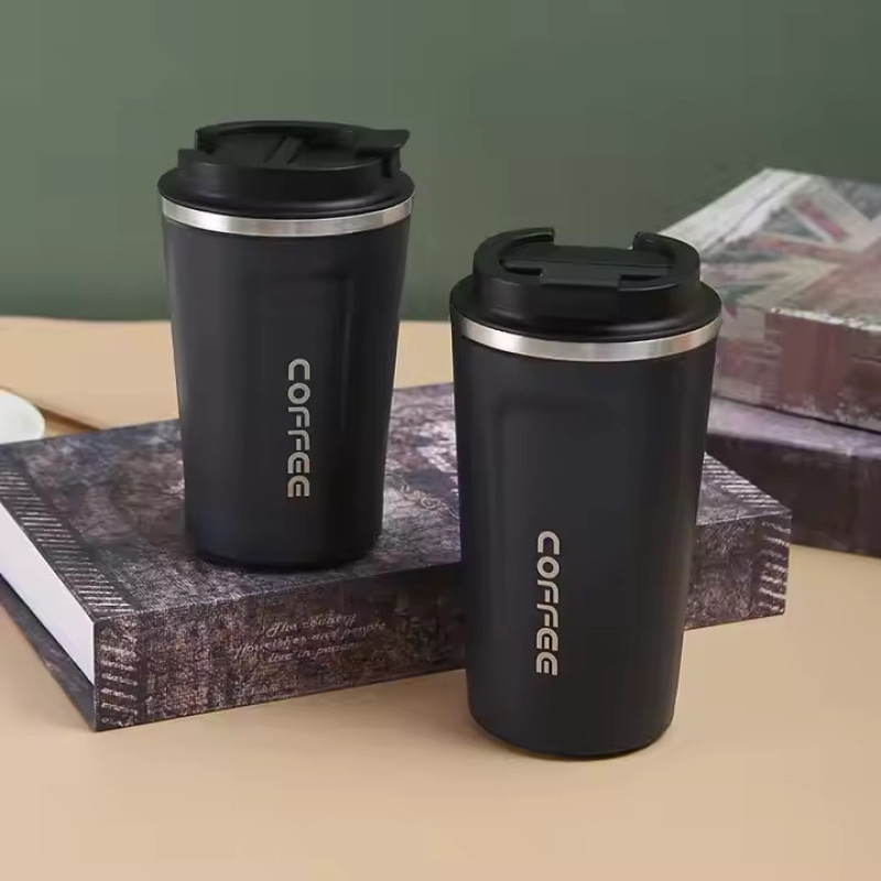 380/510ml Stainless Steel Smart Thermos Mug – Ideal Thermal Cup for Coffee Lovers