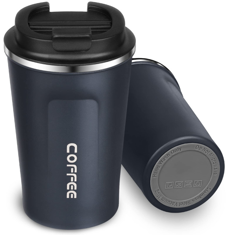 380/510ml Stainless Steel Smart Thermos Mug – Ideal Thermal Cup for Coffee Lovers