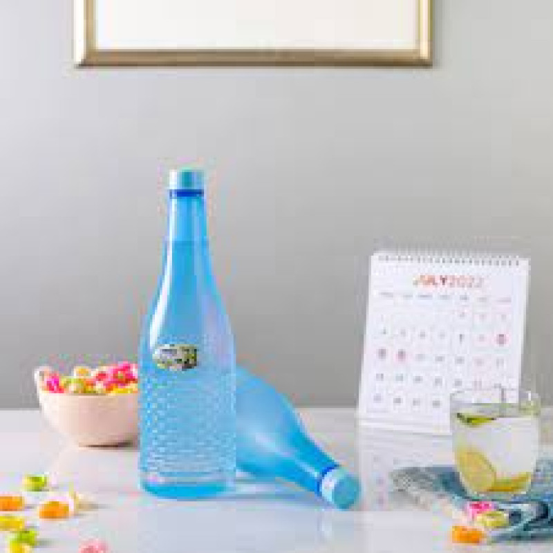 Super Cool Jumbo Plastic Water Bottles - Ideal for Fridge Storage