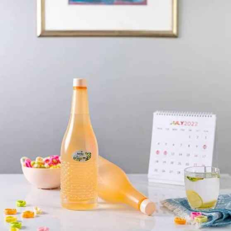 Super Cool Jumbo Plastic Water Bottles - Ideal for Fridge Storage