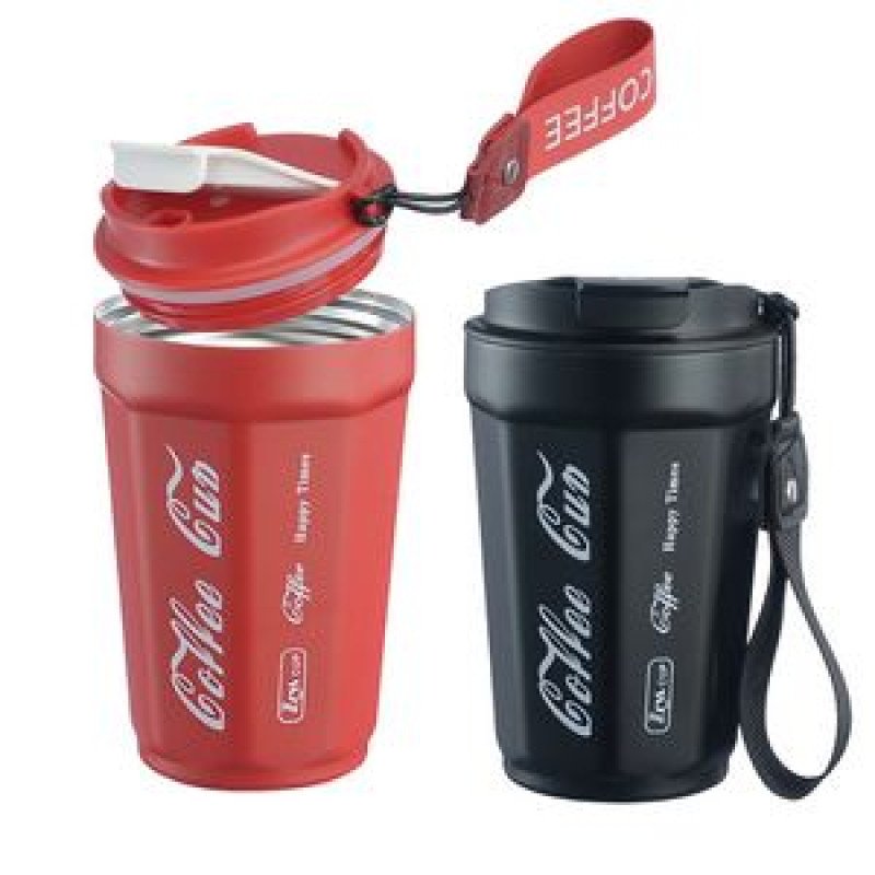 Premium Stainless Steel Insulated Coffee Cup – Stay Hot or Cold!