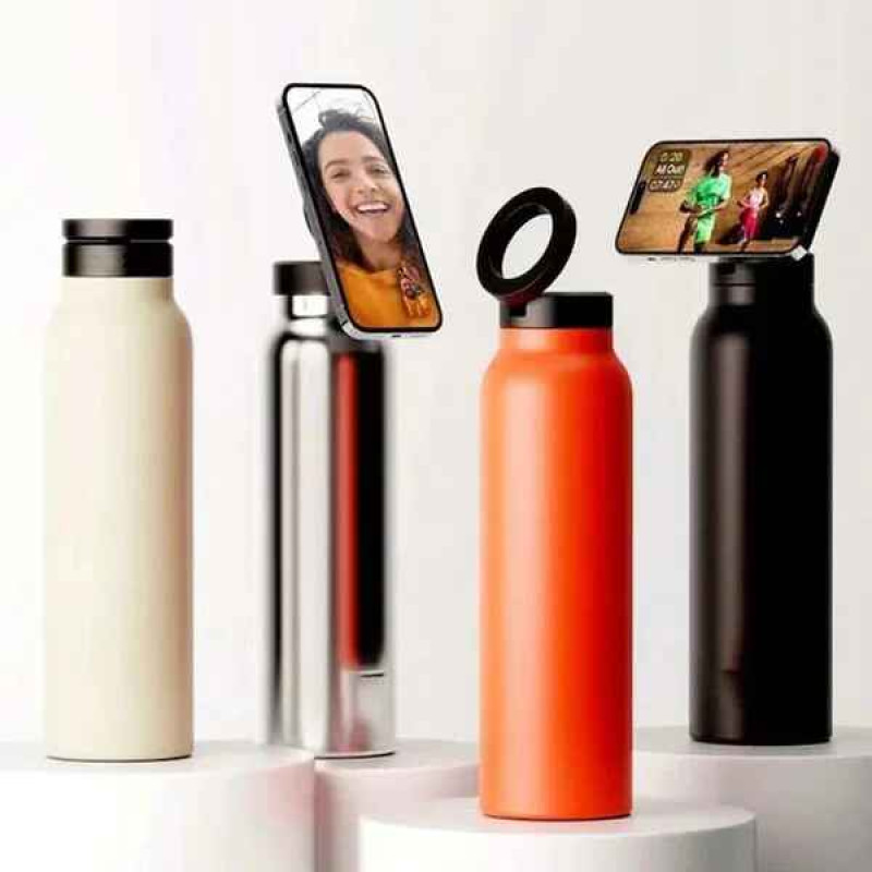 Premium Magnetic Insulated Water Bottle Keep Drinks Hot or Cold