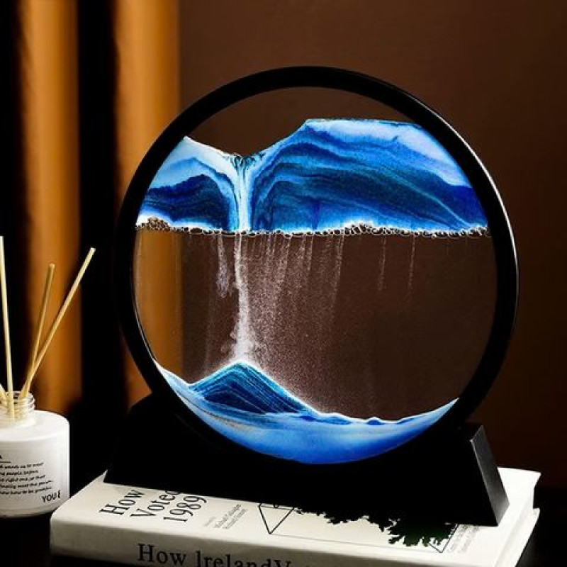 Discover the 3D Oceanic Sandswept Illusion Art