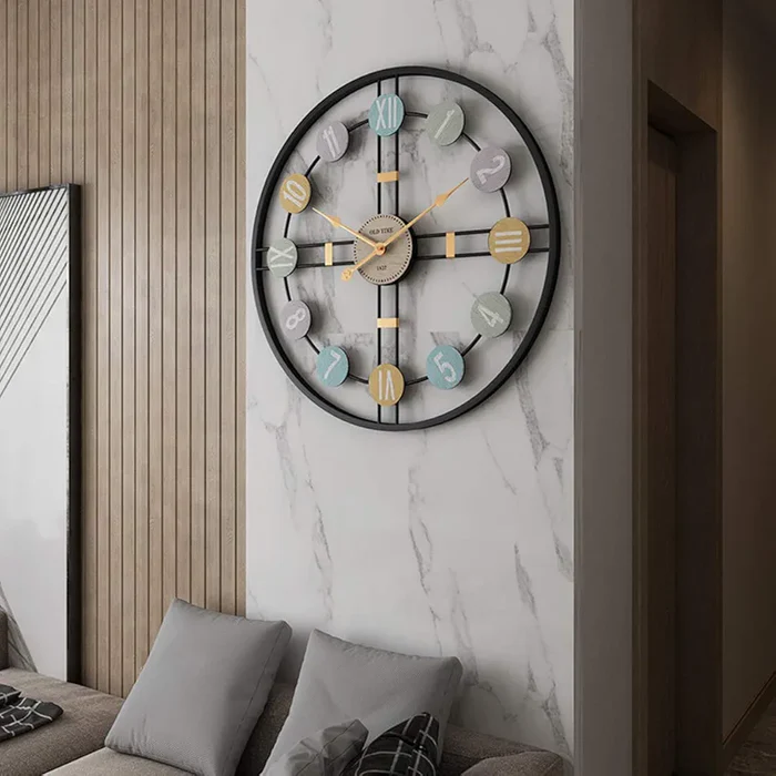 Modern Minimalist Round Wall Clock for Stylish Interiors