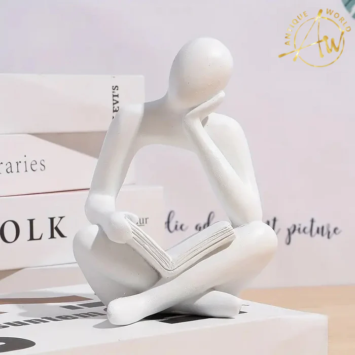 Unique Nordic Thinking Figure Statues for Home Décor