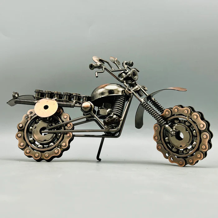 Retro Metal Bike Craft: Unleash Your Creativity with Vintage Designs