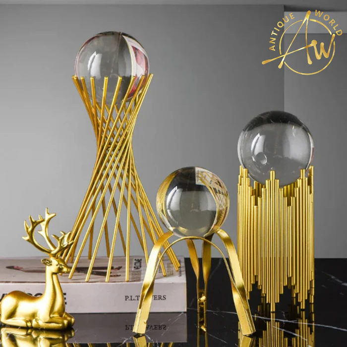 Nordic Crystal Ball Ornament Single Piece