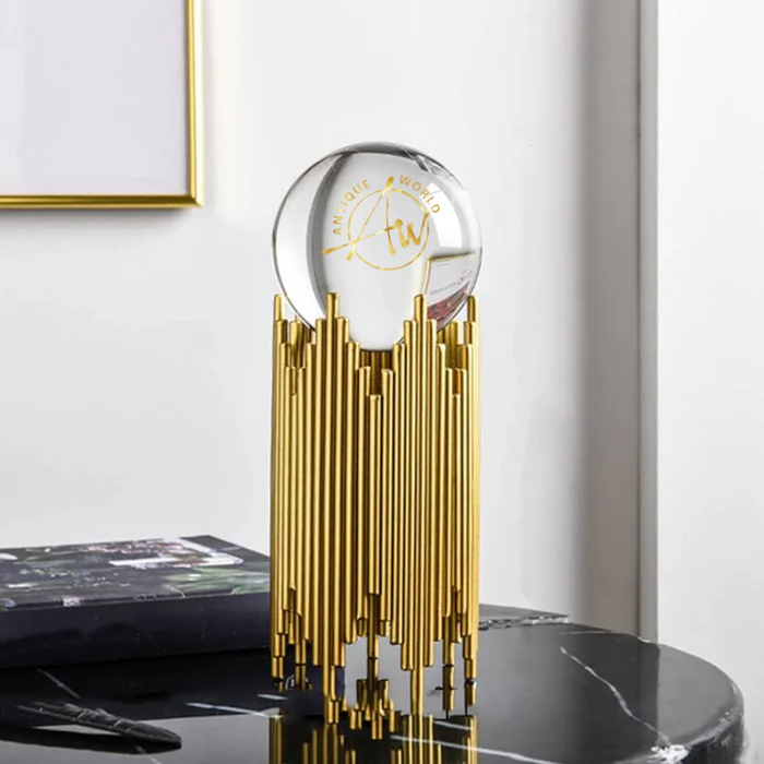 Nordic Crystal Ball Ornament Single Piece