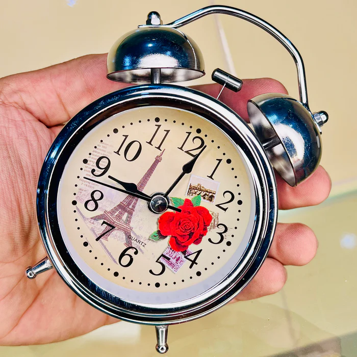 Twin Bell Alarm Clock - Classic Timepiece for Your Morning Routine