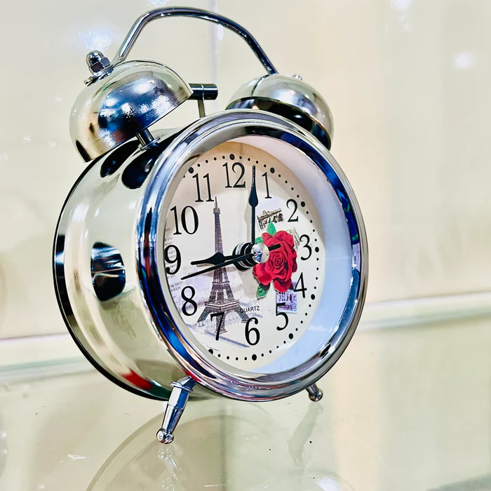 Twin Bell Alarm Clock - Classic Timepiece for Your Morning Routine