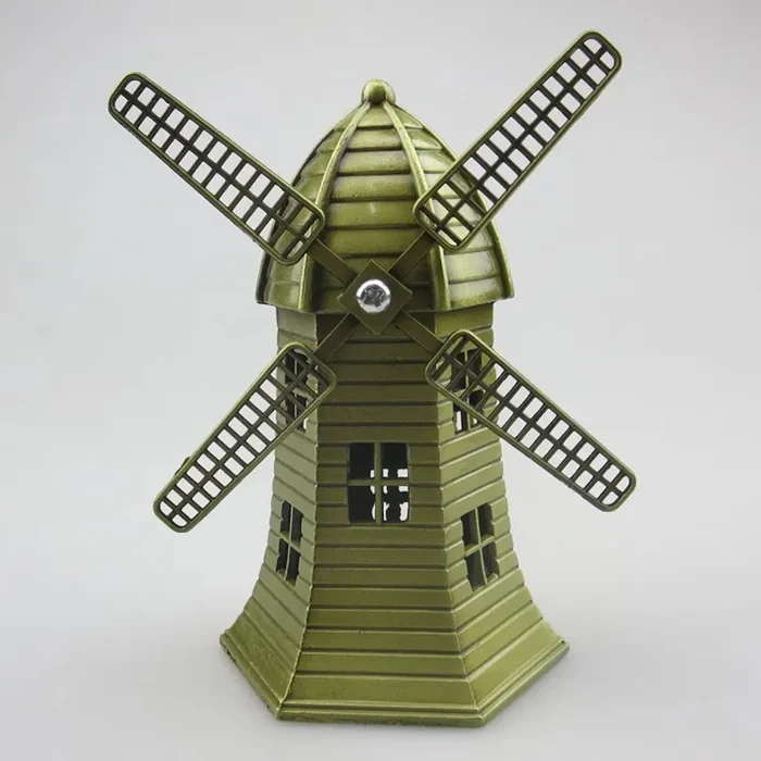Charming Dutch Windmill Statue - A Touch of Netherlands in Your Home