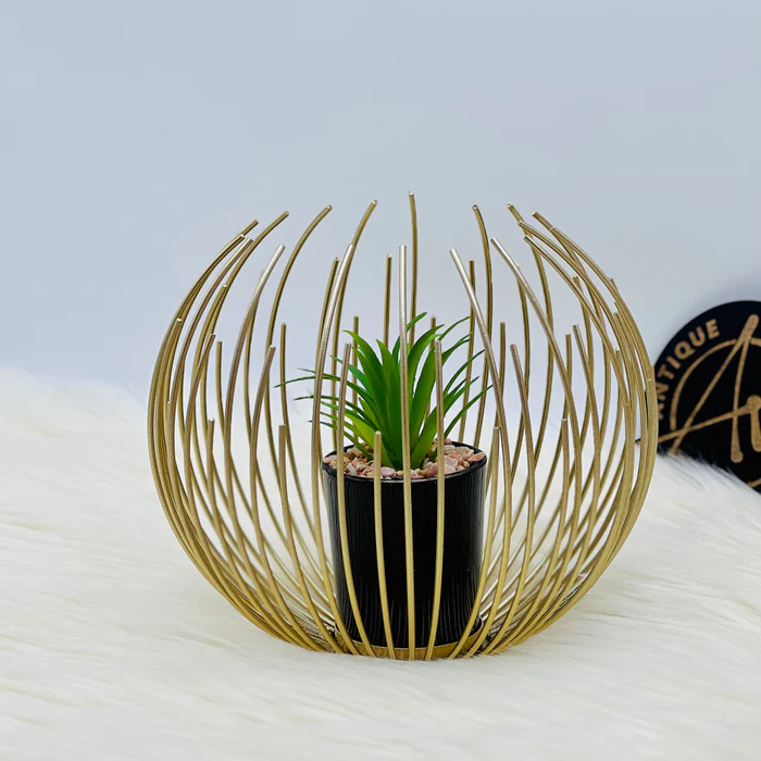 Lifelike Artificial Golden Pot Plant – A Touch of Nature Without the Maintenance