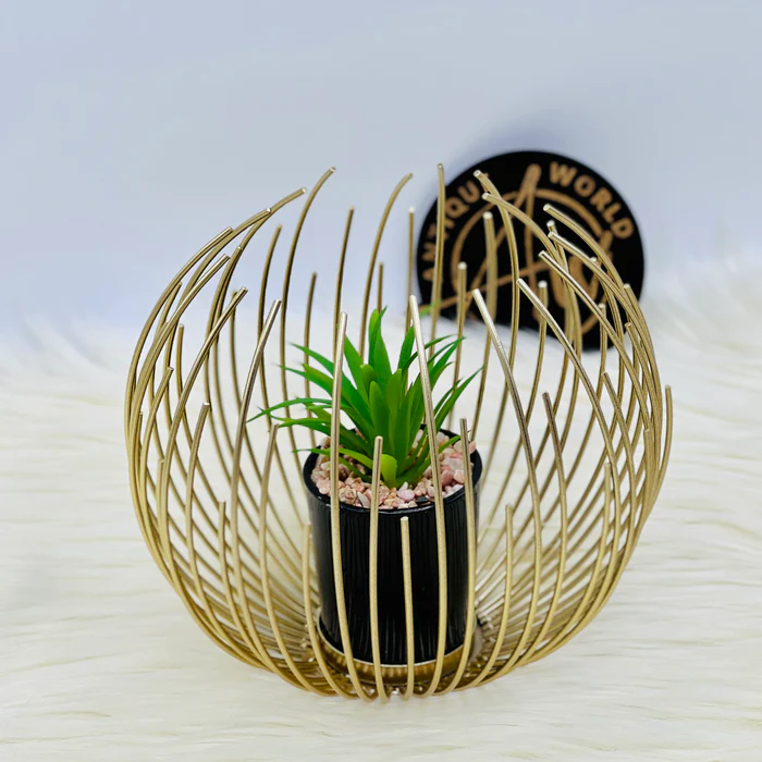 Lifelike Artificial Golden Pot Plant – A Touch of Nature Without the Maintenance