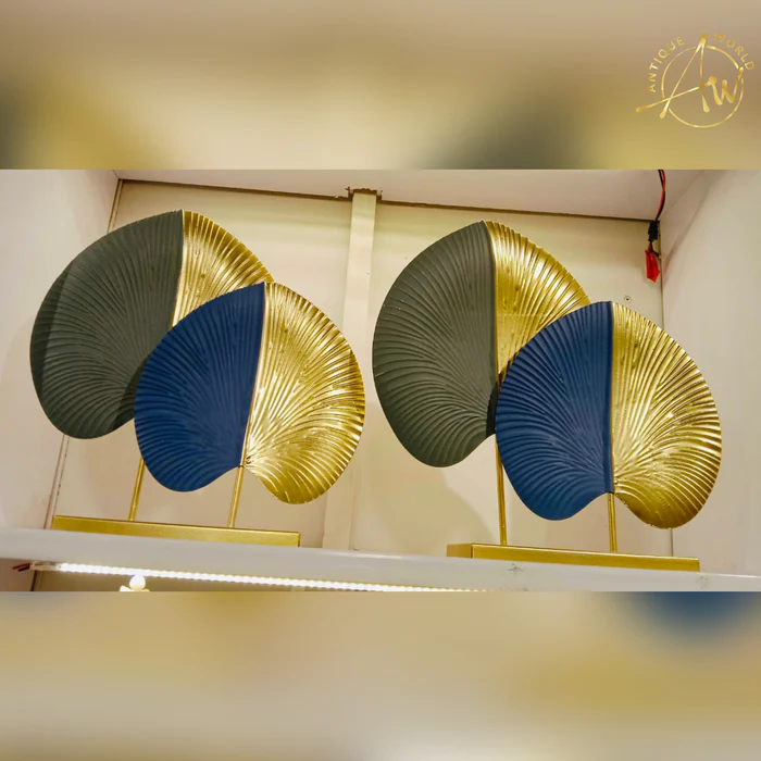 Stunning Metal Leaf Showpiece Decor for Elegant Interiors