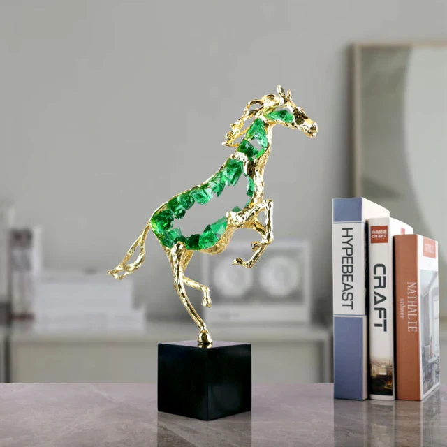 Stunning Amethyst Horse Metaphysical Crystal Decor - Enhance Your Space