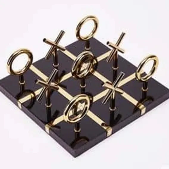 Noughts & Crosses Decor Set - Fun & Stylish Game-Inspired Home Accents