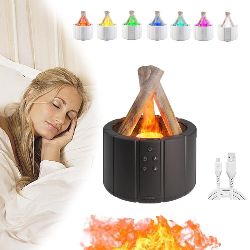 Bonfire Aromatherapy Oil Diffuser – Enhance Your Relaxation Experience