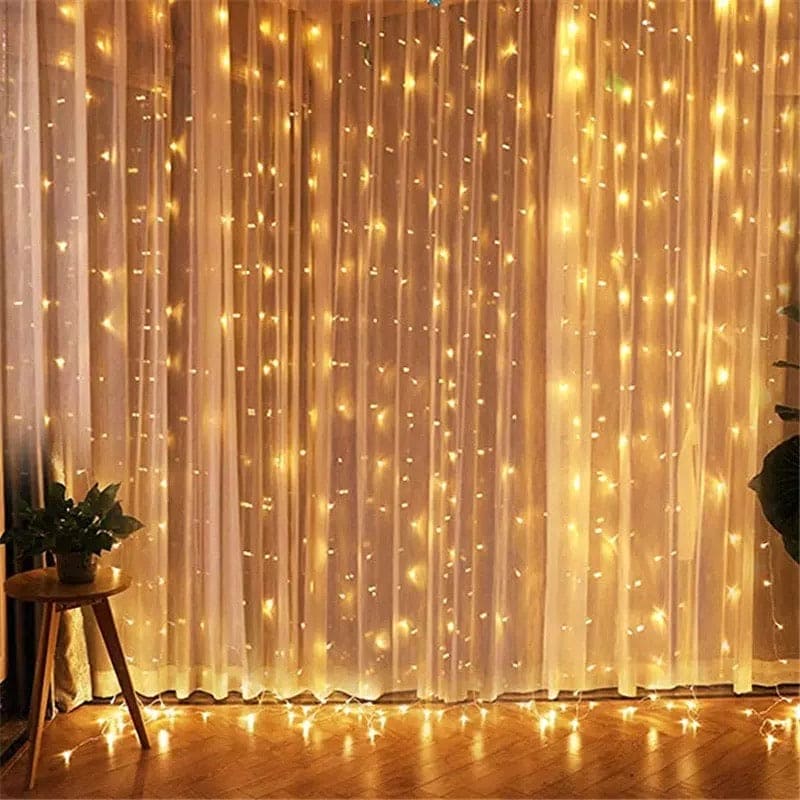 Illuminate Your Space with Elegant Curtain Lights