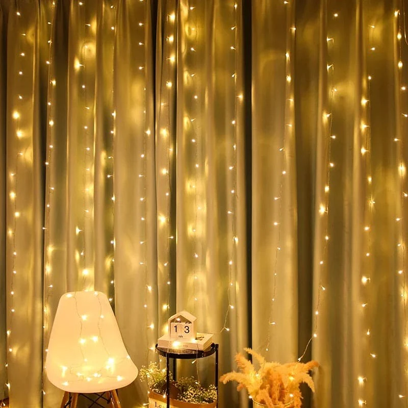 Illuminate Your Space with Elegant Curtain Lights