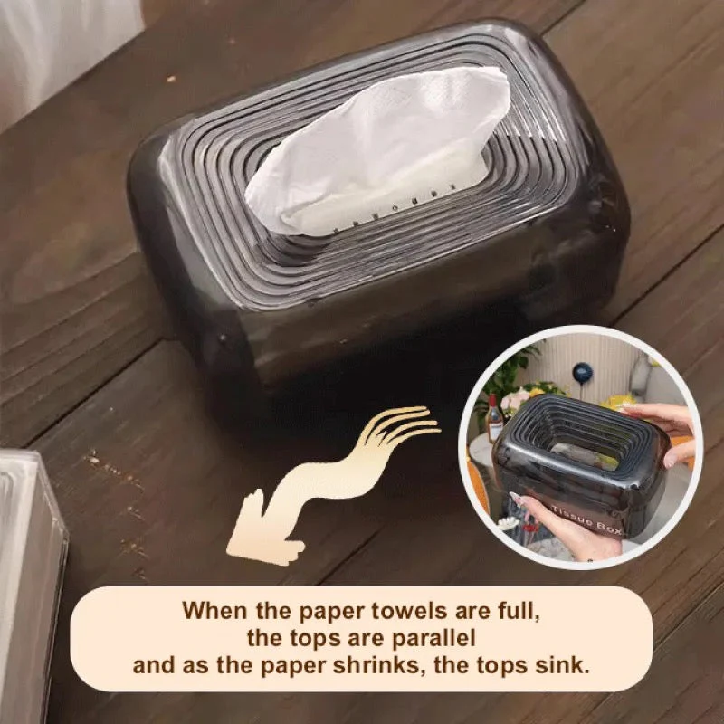 Stylish Acrylic Tissue Box - Modern Home Decor Solution
