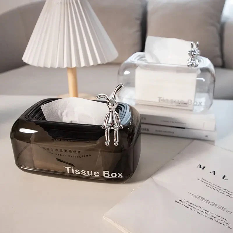 Stylish Acrylic Tissue Box - Modern Home Decor Solution