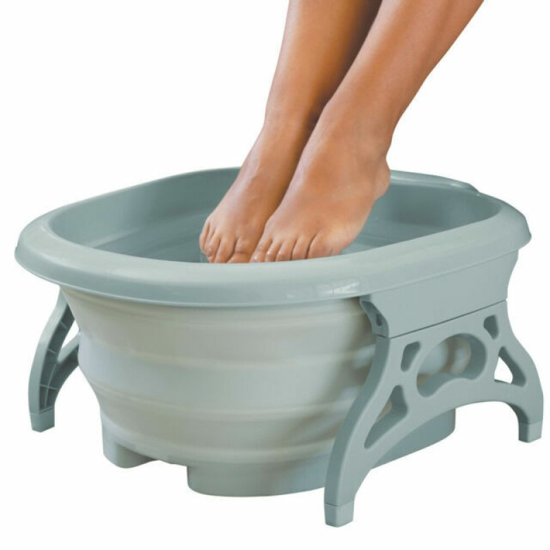 Foldable Pedicure Foot Massager – Portable Spa & Relaxation Machine