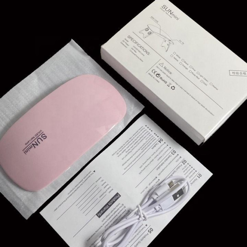 SUN Mini USB Nail Dryer – 6W Portable LED Nail Lamp