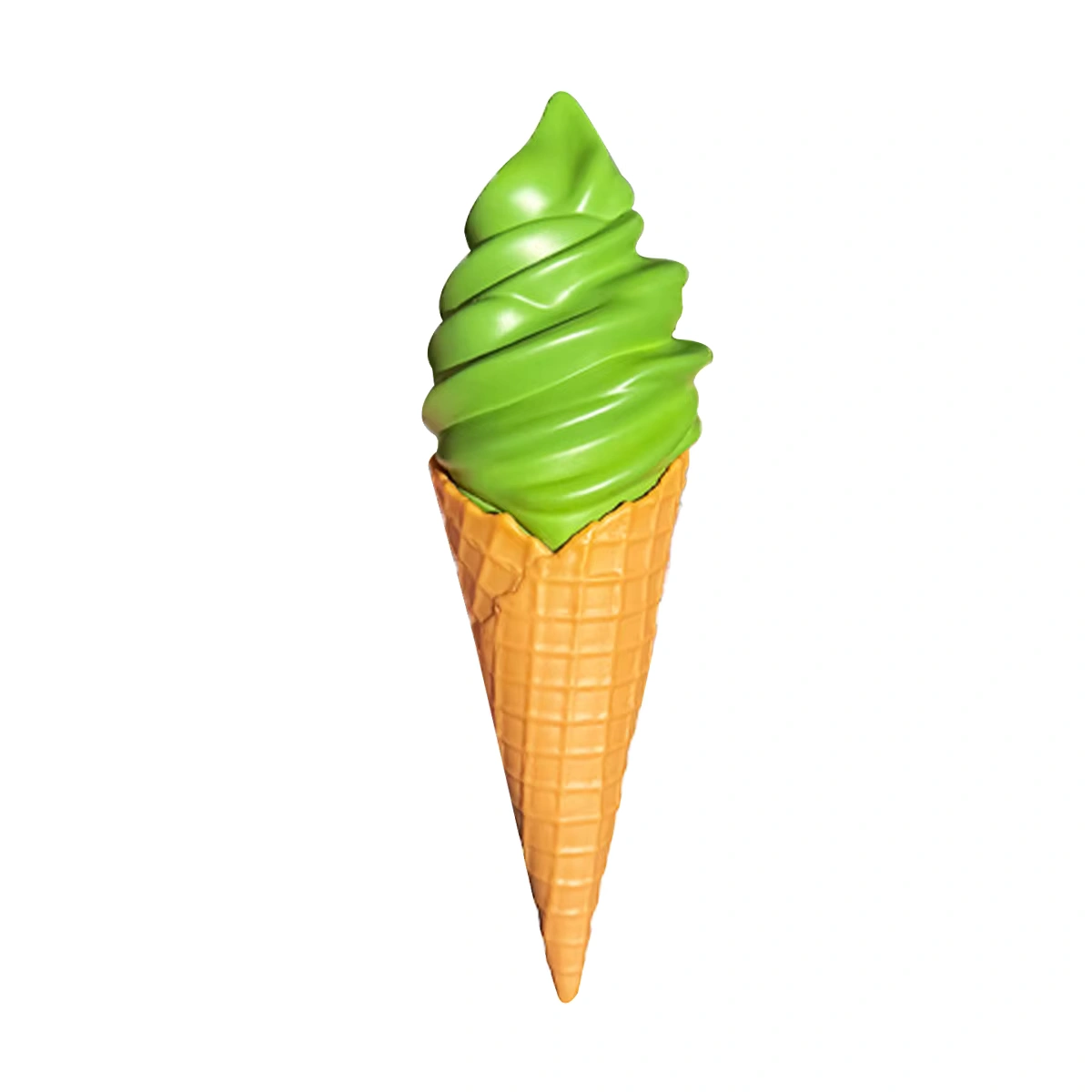 Ice cream cone fridge magnet set