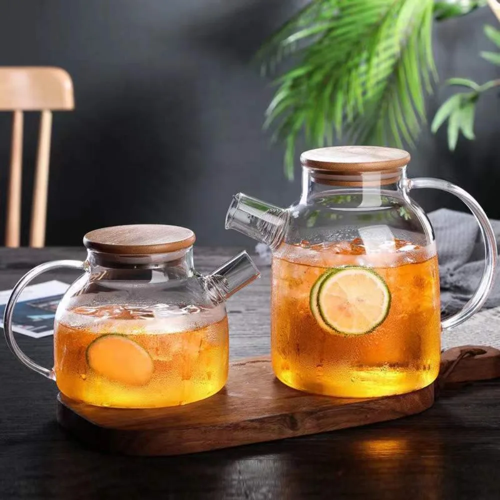 Borosilicate Heat Resistant Glass Teapot