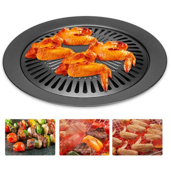 Non-Stick Smokeless Indoor BBQ Grill