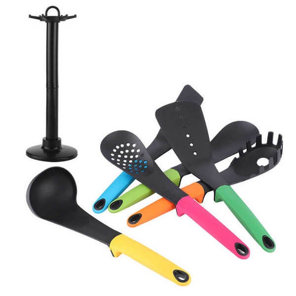 6 PCS Kitchen Nylon Kitchenware Set Cooking Utensils