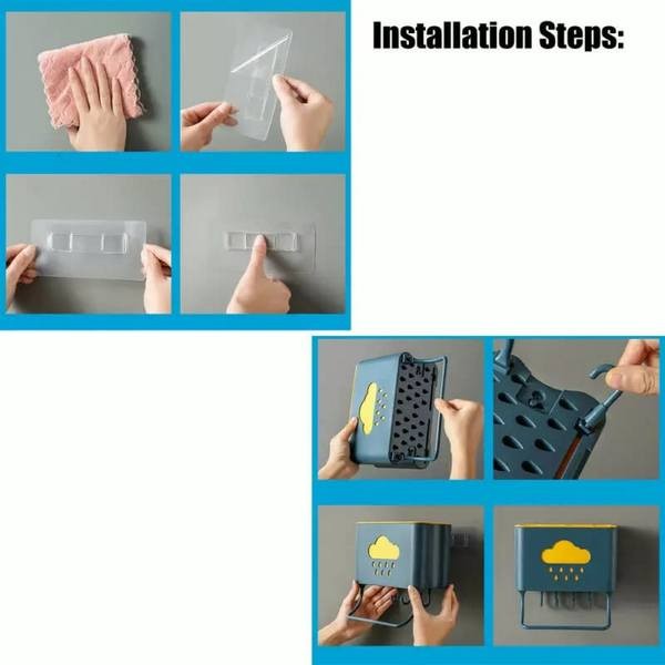 Wall Mounted Multifunctional Tool Holder
