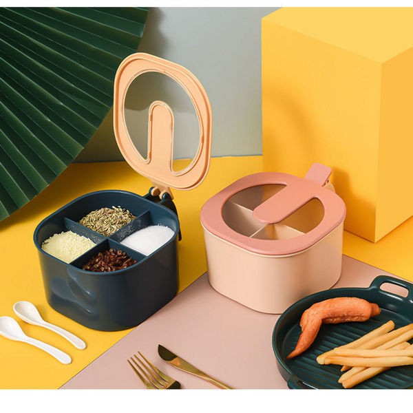 4 Portion Spice Jar