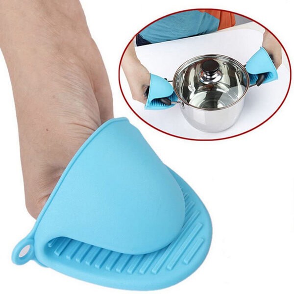 2Pc Silicone Heat Resistant Pot Holder