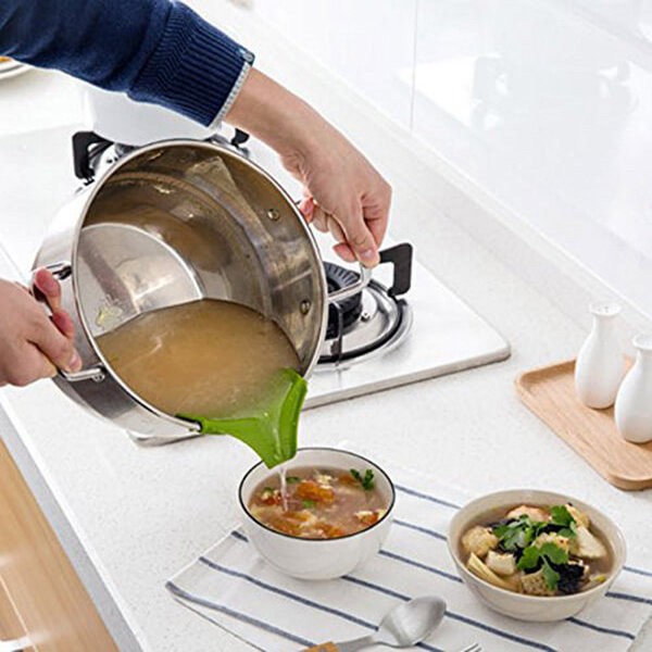 Silicone Clip-on Strainer Colander