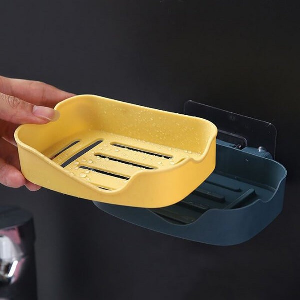 Wall Mounted Double Layer Soap Rack