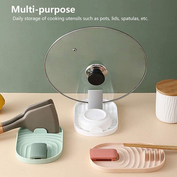 Heat-resistant Pot Lid Spoon Holder