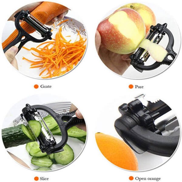 3 in 1 Rotatable Blade Vegetable Cutter