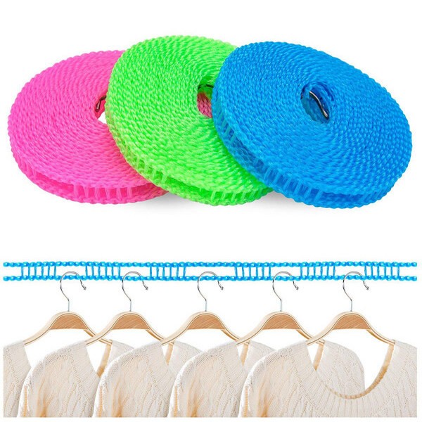Adjustable Nylon Rope Clothes Hangers